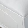 Shoe Storage Bench Cabinet With Fireproof Cushion, Double Doors And Movable Drawer For Door Entrance - White - Image 17