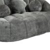 Durable Comfort High Back Bean Bag Sofa Lounger For Adults And Kids - Gray - Image 22