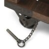 Harding - End Table - Distressed Dark Brown - Image 4
