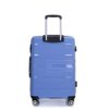 Hardshell Suitcase Double Spinner Wheels Pp Luggage Sets Lightweight Durable Suitcase With Tsa Lock, 3 Piece Set (20/24/28) - Purplish Blue - Image 9
