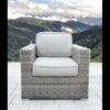 2 Person Seating Set With Cushions - Gray Mix - Image 6