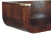 Indira - Floating Console Table - Chestnut - Image 7