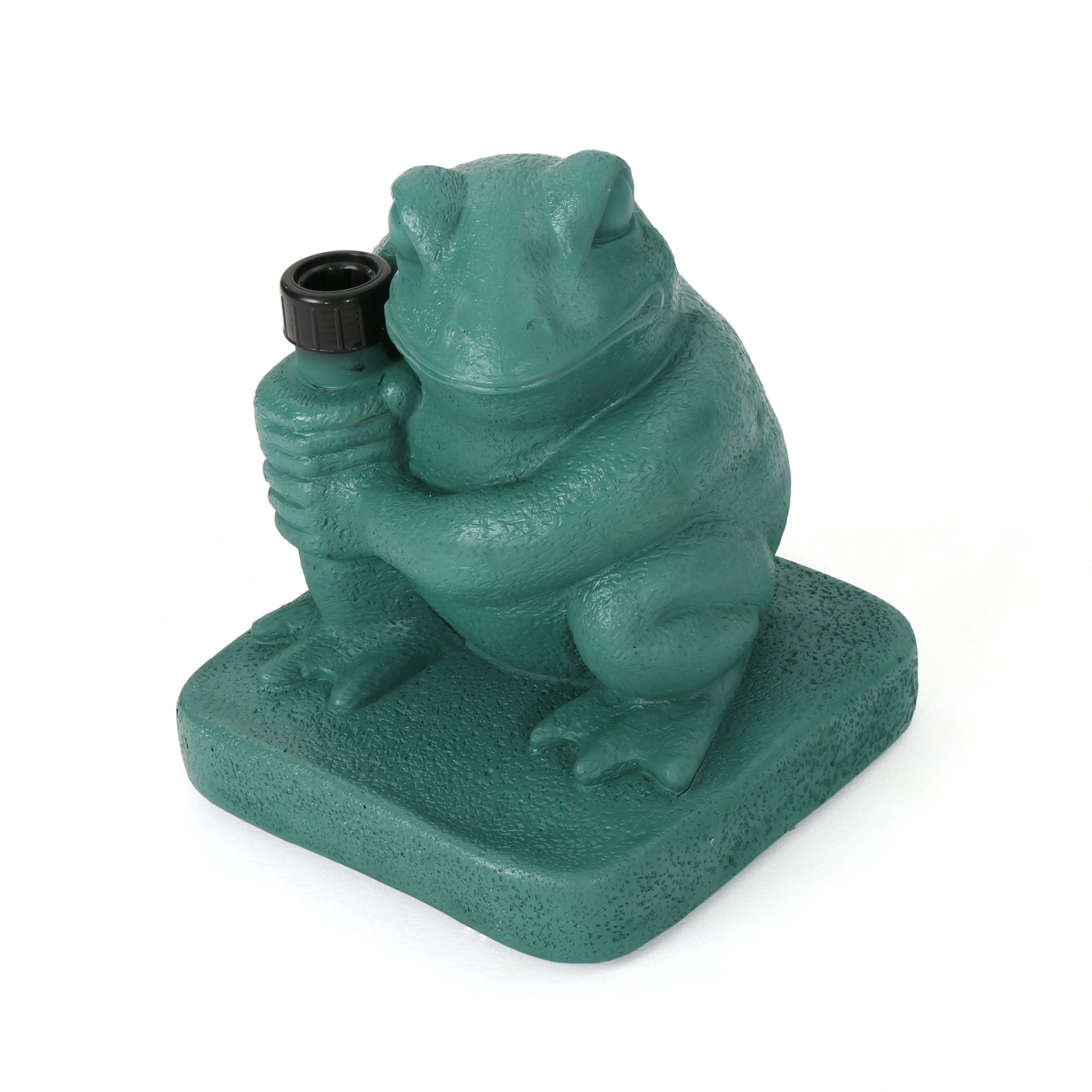Whimsical - Frog Neptune Umbrella Base Concrete - Green - Image 7