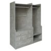 Open Wardrobe Storage For Bedroom - Gray - Image 4
