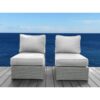 Patio Chair With Cushions - Gray Mix - Image 7