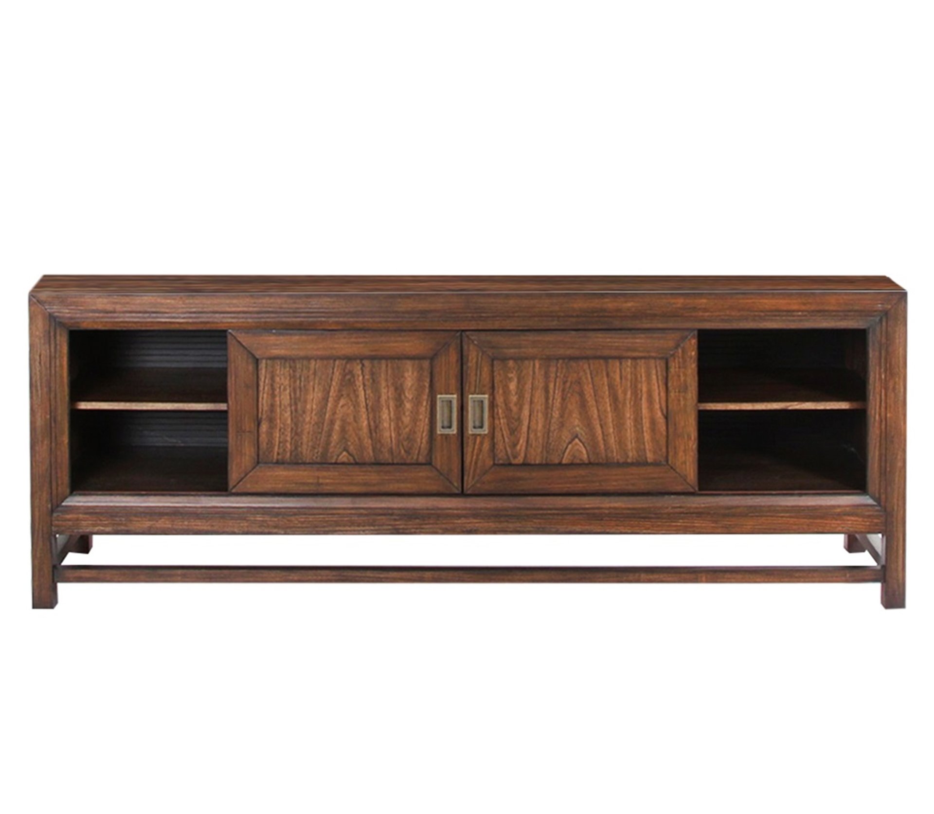 Branson - TV Stand Console, For TVs Up To 85", Two Tone - Brown - Image 4