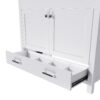 42" Bathroom Vanity Base With Doors And Drawer - White - Image 9
