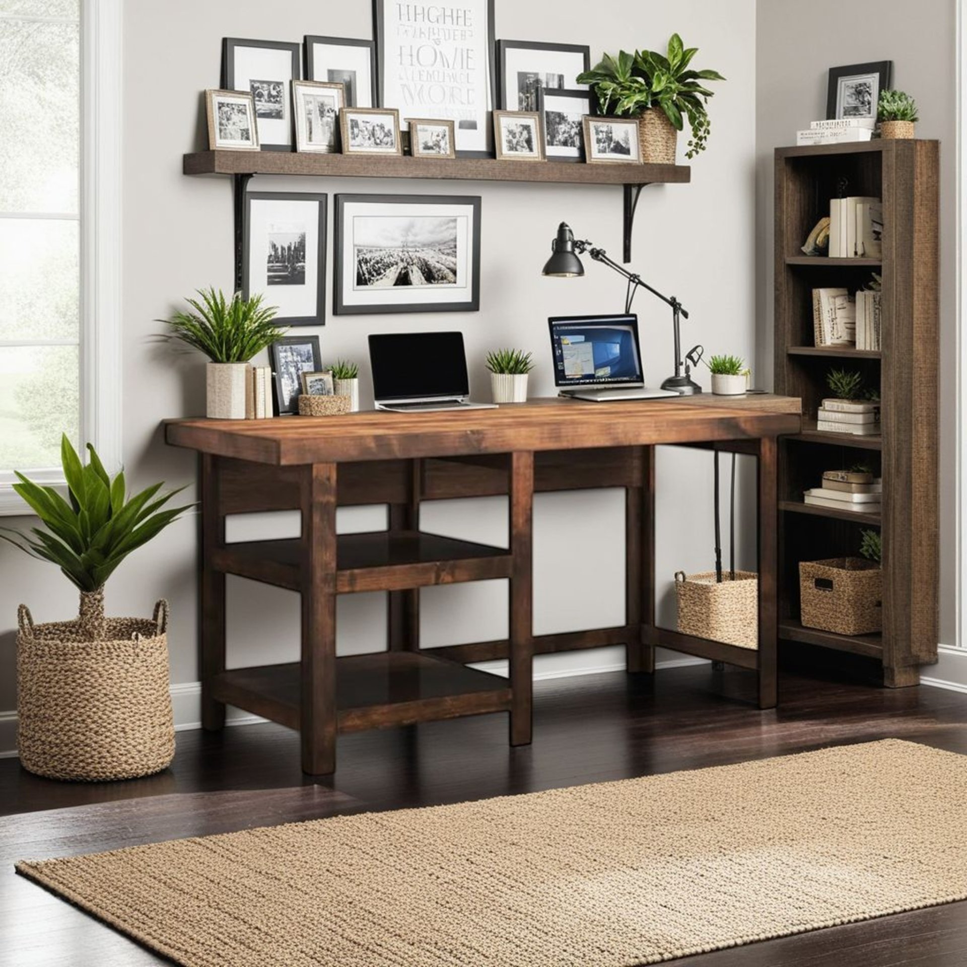 Sausalito - Workstation Desk - Whiskey - Image 8