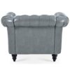 1 Seater Sofa For Living Room - Gray - Image 10