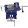 Industrial Quality Cross Slide Vise 3", Drill Press Metal Milling 2 Way X - Y - Blue - Image 4