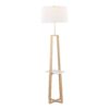 Cosmo - Shelf Contemporary / Glam Floor Lamp - Gold - Image 2