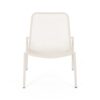 Kincaid - Stackable Iron Chair Outdoor Seating - Matte White - Image 5