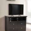 Charming TV Media Chest - Black - Image 7