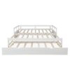 Extending Daybed With Trundle, Daybed With Trundle - White - Image 5