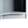 Polygon - Corner Wardrobe - Gray - Image 9