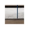 Geometrix - 2'7" X 9'10" Medallion Area Rug Runner With Geometric 3D Effect - Ivory / Gray - Image 4