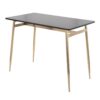 Marcel - Contemporary Counter Table - Gold / Black - Image 3