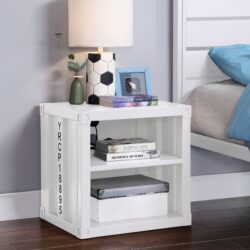 Cargo - Nightstand With USB - White