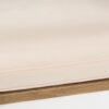 Outdoor Acacia Wood Club Chairs, 2 Pieces Set - Natural Stained / White - Image 13