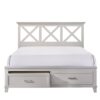 King X Storage Bed - Gray - Image 3