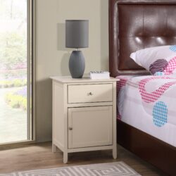 Izzy - Nightstand For Modern Spaces - Beige