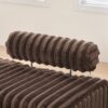 Mini Loveseat With Adjustable Backrest - Brown - Image 9