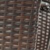 Trenton - Outdoor Side Table With Glass Top - Brown Rattan - Image 9