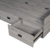 Full Size Daybed With 3 Drawers And 3 Storage Compartments - Gray - Image 8