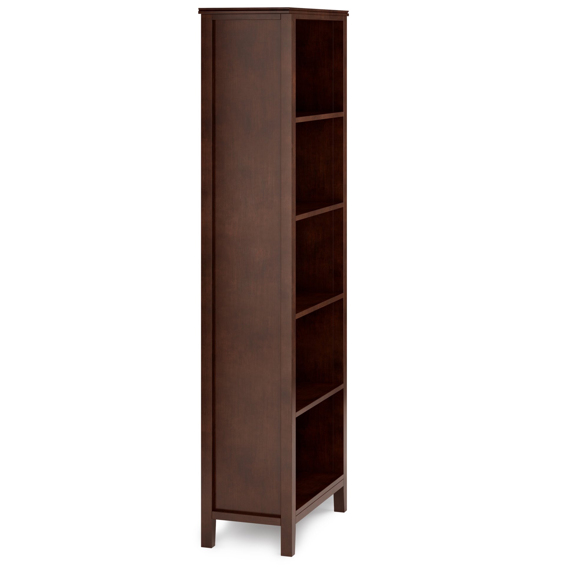 Artisan - 5 Shelf Bookcase - Russet Brown - Image 4