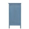 3 Drawer Cabinet Natural Rattan Suitable For Bedroom - Blue - Image 9