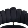 Modern Home Office Desk Chair With Adjustable Height And Swivel Wheels - Black - Image 18