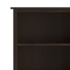 Warm Shaker - 5 Shelf Bookcase - Brown - Image 10