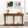 Garrison - Wooden Console Table - Oak - Image 5