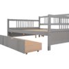 Full Size DayBed With 2 Drawers - Gray - Image 8
