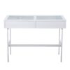 Emery - Contemporary Console Table - White - Image 5