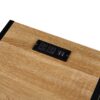 Rattan End Table With Power Outlet & USB Ports, Modern Nightstand With Drawer And Metal Legs, Side Table For Living Room, Bedroom - Natural - Image 9
