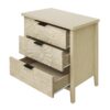 3 Drawer Cabinet, American Furniture, Suitable For Bedroom, Living Room, Study - Natural - Image 14