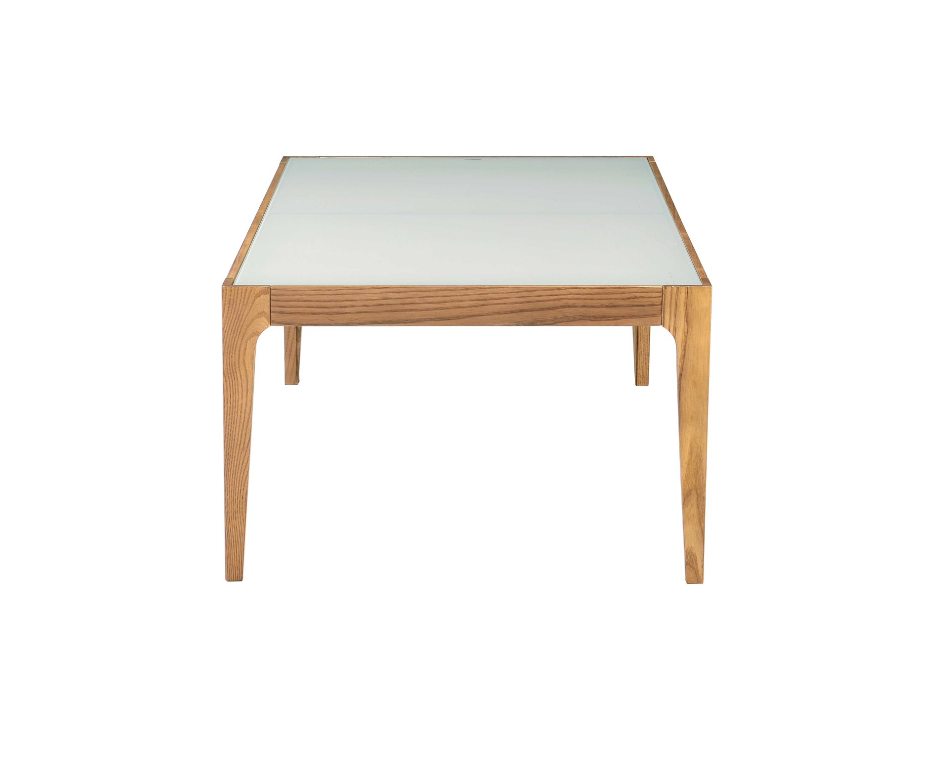 Gwynn - Frosted Glass Top Coffee Table - Natural - Image 2