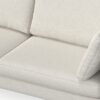 Ava - Mid Century Sofa With Ottoman Set - Cream - Image 16