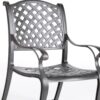 Sparta - Modern Dining Arm Chair - Dupione Brown - Image 12
