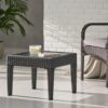 Nebulosity - Outdoor Accent Table With Square Glass Top - Brown Multi - Image 2