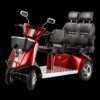 Electric Mobility Recreational Travel Scooter For Adults, Mobility Scooters, 4 Wheel Powered Mobility Scooters - Red - Image 2