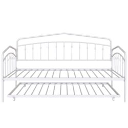 Fox - Twin Daybed With Twin Trundle - White