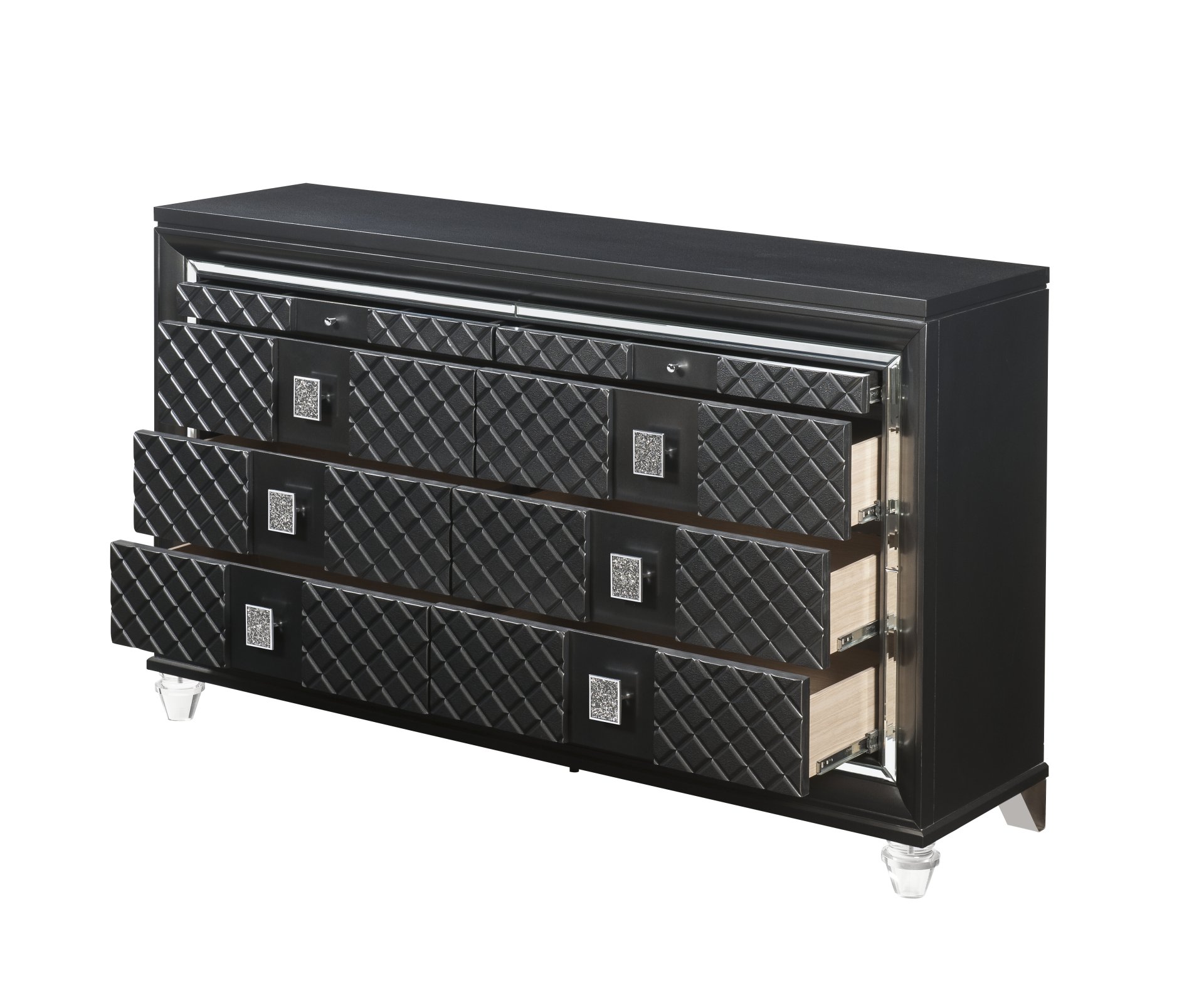 Sawyer - Metallic Dresser - Gray - Image 3