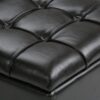 Dover - 3 Piece Storage Ottoman - Tanners Brown - Image 5