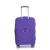Expandable Hardshell Suitcase Double Spinner Wheels Pp Luggage Sets Lightweight Durable Suitcase & Tsa Lock, 3 Piece Set (20/24/28) - Purple - Image 12