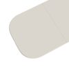 Modern Cream Style Dining Table With And Vertical Striped Legs For 4 - 8 Person - Cream - Image 11