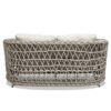 Everly - Frame Barrel Deep Seating Patio Loveseat Sofa Axroma Olefin - Oat Beige - Image 5
