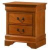 Louis Phillipe - Nightstand - Oak - Image 6