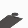 Modern Extendable Dining Table Set For 6 - 8 With Soft Padded Armless Chairs - Gray - Image 17